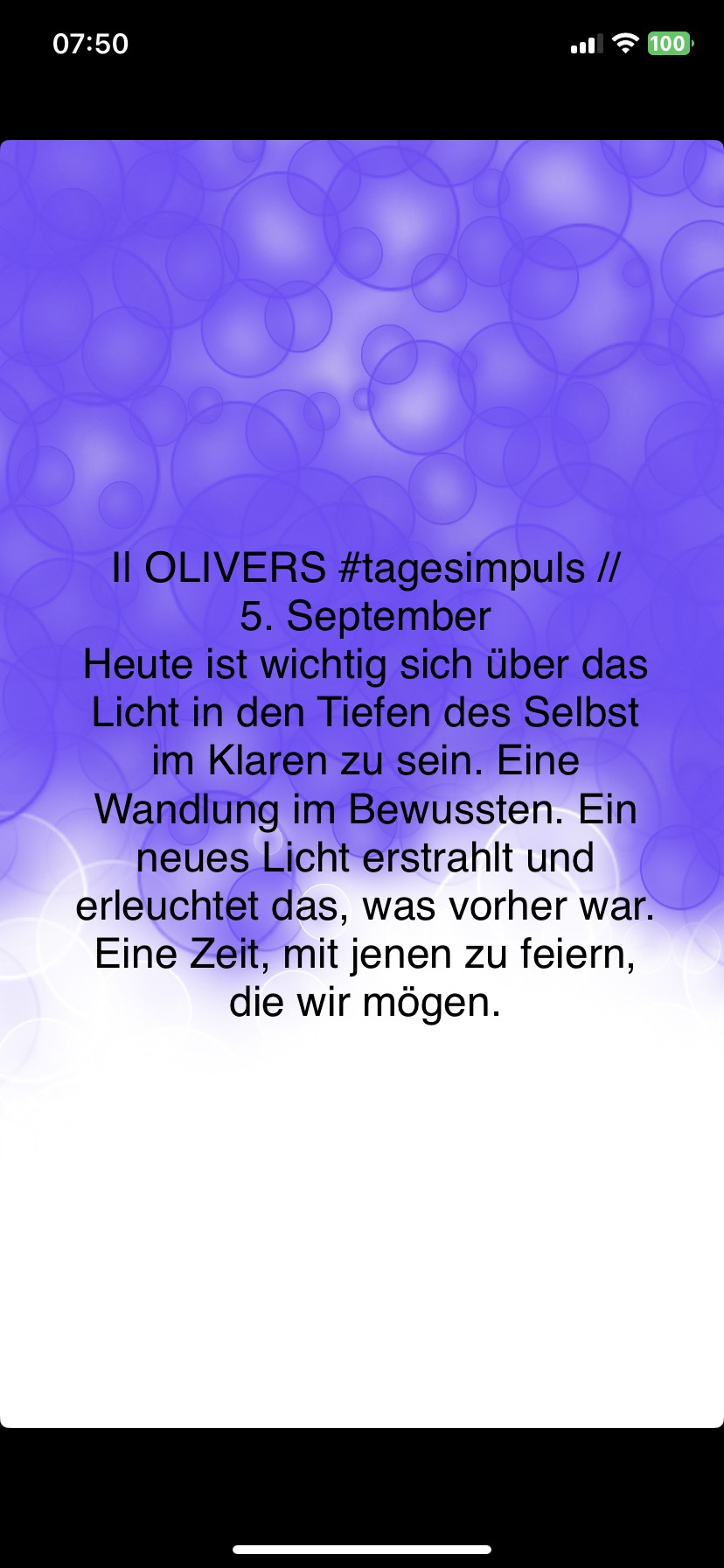 Tagesimpuls
