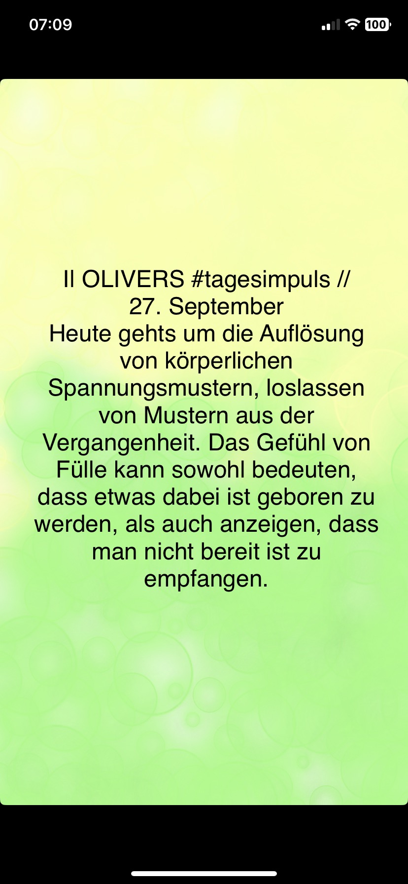 Tagesimpuls