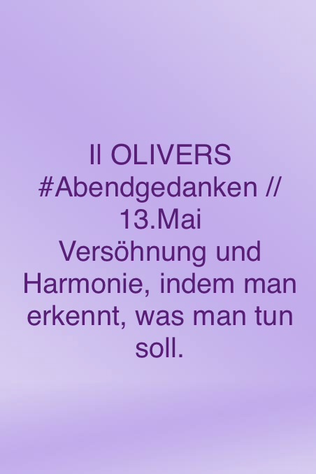 Abendgedanken