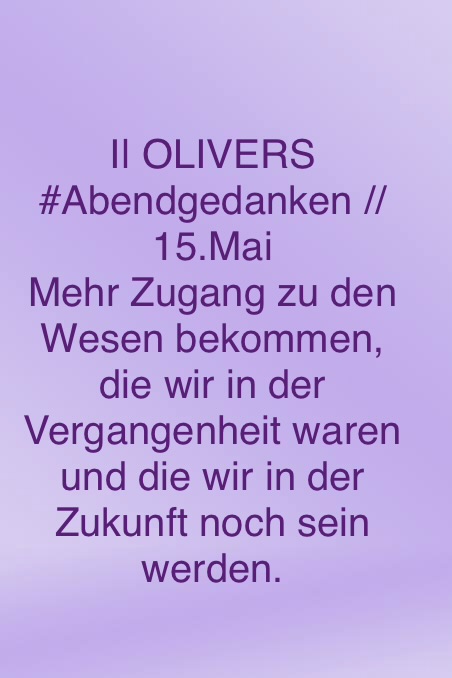 Abendgedanken