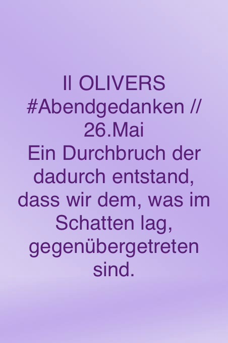 Abendgedanken