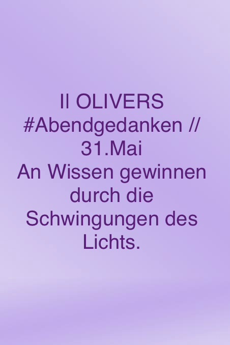 Abendgedanken