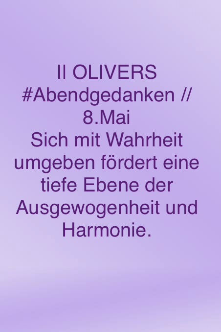 Abendgedanken