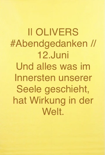 Abendgedanken