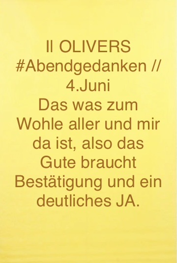 Abendgedanken