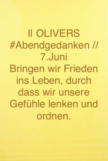 Abendgedanken